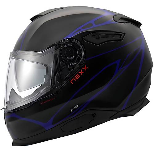 NEXX Y.100 B-SIDE MAT S�YAH-NAVY MAV� KASK