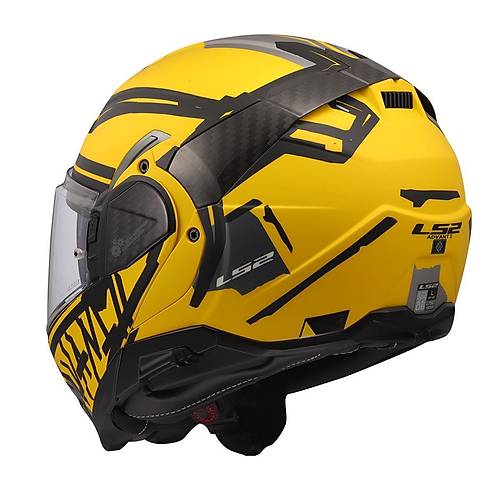 LS2 ADVANT 2 TAPE MAT SARI-SYAH KASK