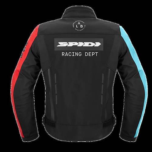 Sp�d� Motojoy Tekstil Ceket Siyah Mavi K�rm�z�