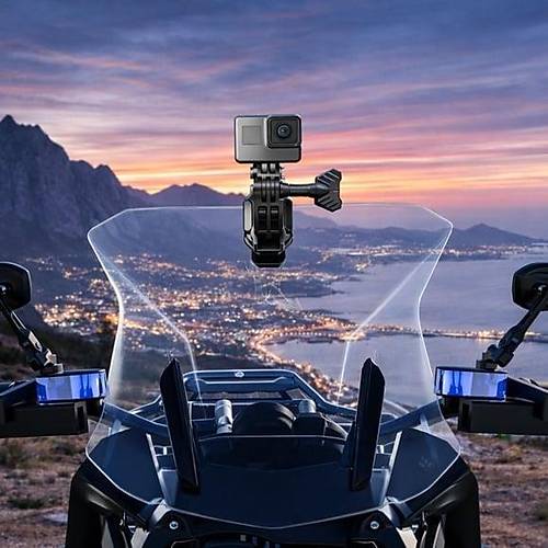 Nukrotech Motosiklet �n Cam Aksiyon Kamera Montaj Seti