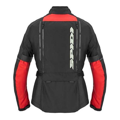 SPIDI RIDEMASTER LADY KADIN H2OUT� CEKET S�YAH KIRMIZI