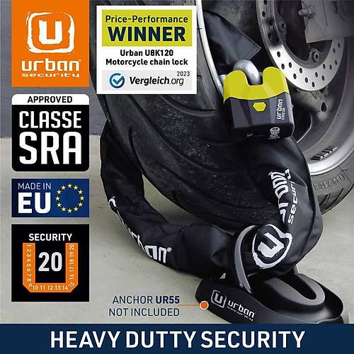 URBAN SECURITY U8K150 14MM SRA SINIFI Z�NC�R K�L�T