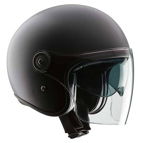 Tucano Urbano El Fast Mat Siyah Yarm Kask