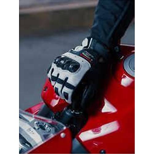 Spidi G-Carbon Yazl�k Eldiven Beyaz