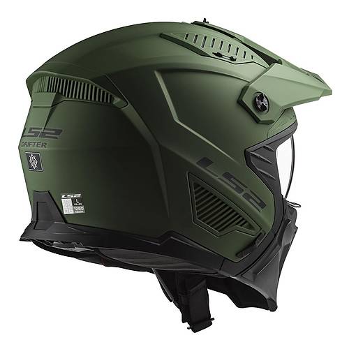 LS2 DRIFTER MAT YE��L KASK