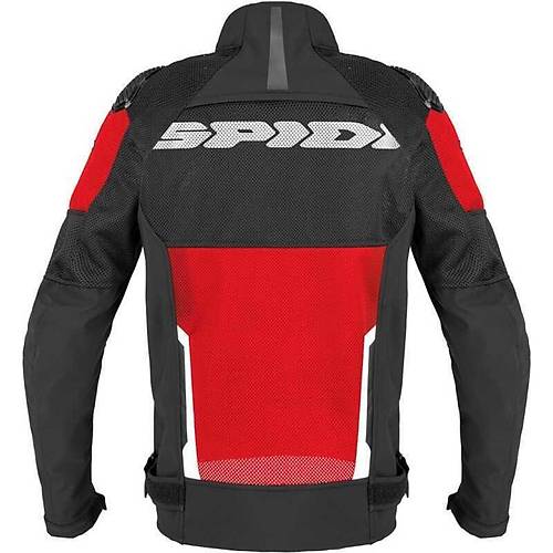 Spidi Race Warrior 2 Net Yazl�k Ceket Siyah K�rm�z�