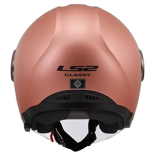 LS2 Classy Mat Gold Pembe Yarm Kask