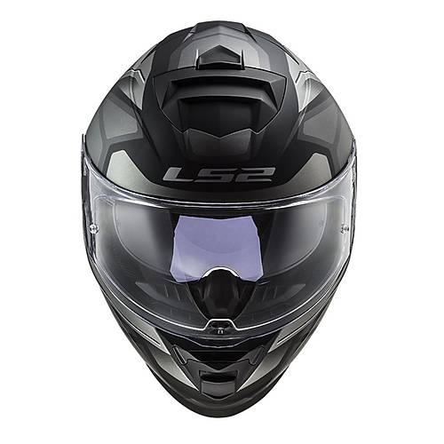 LS2 STORM 2 FASTER MAT TITANIUM KASK