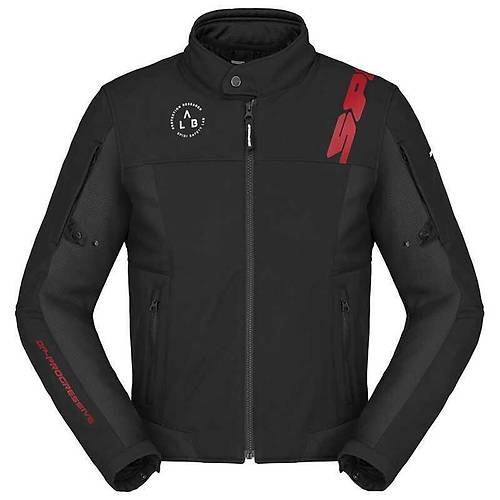 SPIDI CORSA TEX YAZLIK CEKET S�YAH KIRMIZI