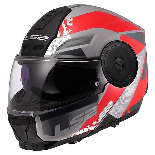 LS2 SCOPE 2 OXYD GR�-KIRMIZI KASK