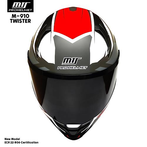 MTS 910 Twister Mat Siyah Kapal Kask