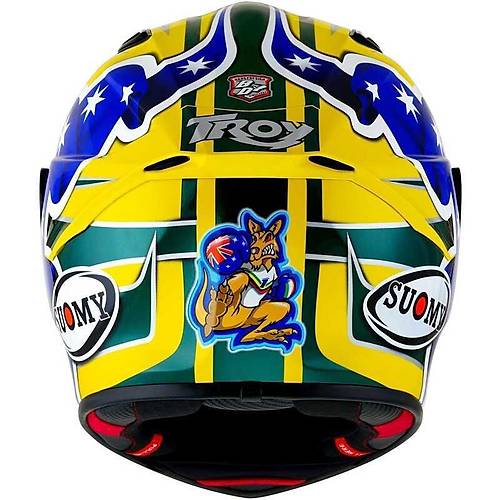 Suomy Track-1 Troy Bayliss 2005 Kapal Kask