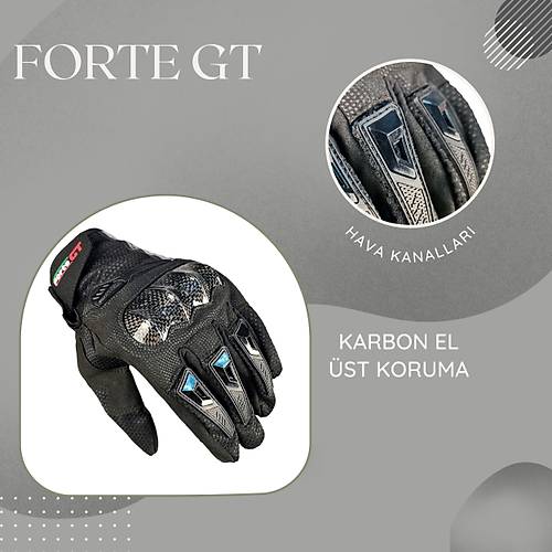 Forge GT 66 Yazlk Motosiklet Eldiveni