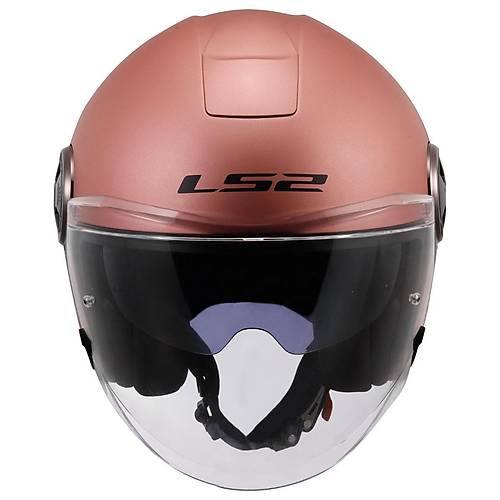 LS2 Classy Mat Gold Pembe Yarm Kask