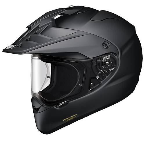 SHOEI HORNET ADV MAT S�YAH KASK