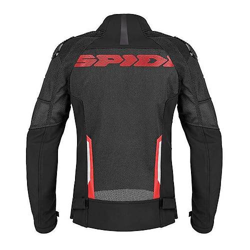 Spidi Race Warrior 2 Net Lady Yazl�k Ceket Siyah K�rm�z�