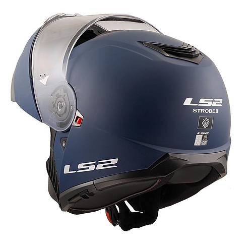 LS2 Strobe 2 Mat Navy Mavi ene Alr Kask