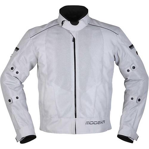 Modeka Veo Air Ak Gri Yazlk Fileli Motosiklet Montu