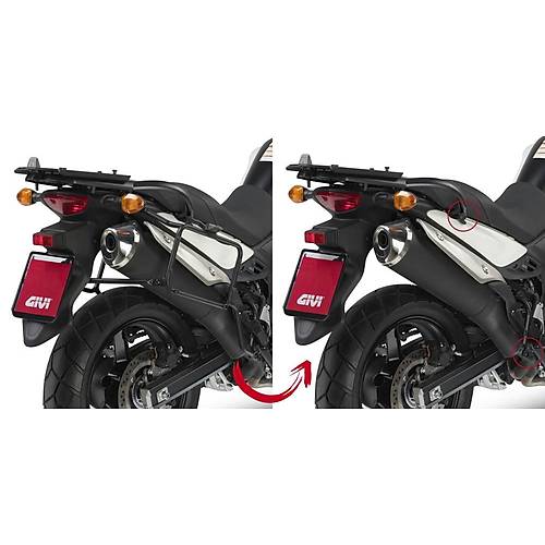 GIVI PLR3101 SUZUKI DL 650 V-STROM (11-16) YAN �ANTA TA�IYICI