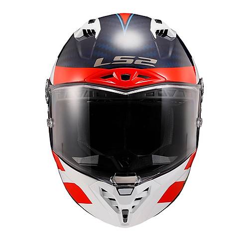 LS2 THUNDER KARBON ALLIANCE KIRMIZI-MAV�-BEYAZ KASK