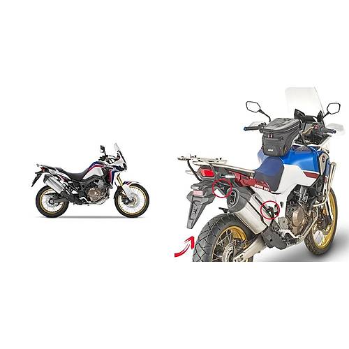 GIVI PLR1161 HONDA CRF1000L AFRICA TWIN (18-19) - ADVENTURE SPORTS (18-19) YAN �ANTA TA�IYICI