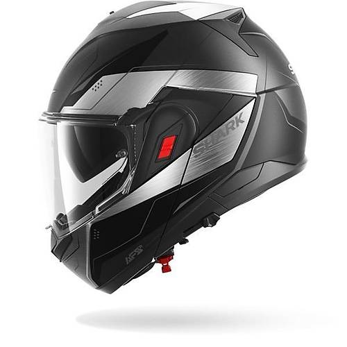 Shark Oxo Mekarium Mat Antrasit Krom Siyah �ene A��l�r Kask