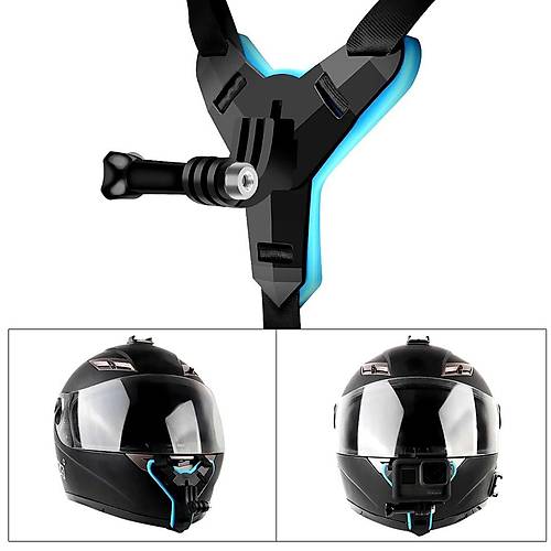 KNMASTER TM AKSYON KAMERALARA UYUMLU KASK ENE BALANTI KAYII