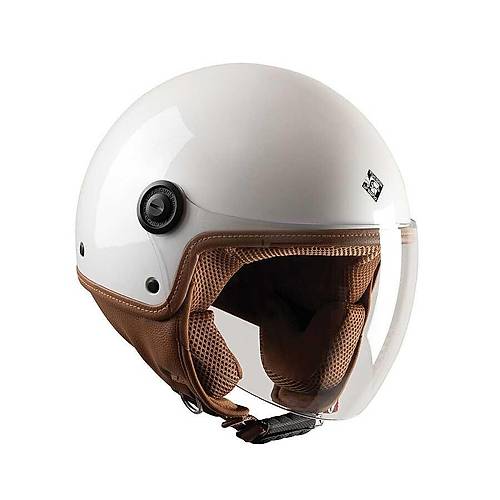 TUCANO URBANO EL JETTIN 6.0 YARIM KASK PARLAK �NC� BEYAZI