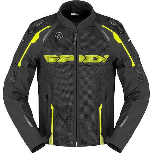 Spidi Race Warrior 2 Net Yazl�k Ceket Siyah Sar�