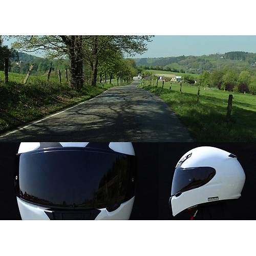 SHOEI CW-1PNHT KASK CAMI S�YAH-BEYAZ (X-SPIRIT II-XR-1100-QWEST)
