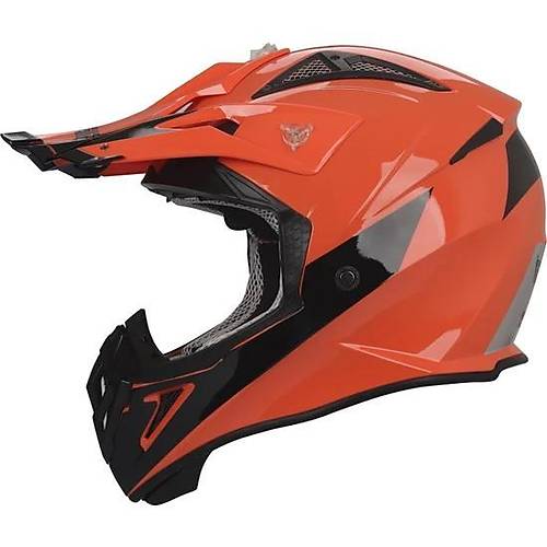 Free-M FR 801 Turuncu Cross Kask