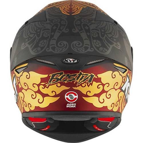 Kyt Tt-Revo Kask Enea Indones�a 2023 Ed�t�on Matt