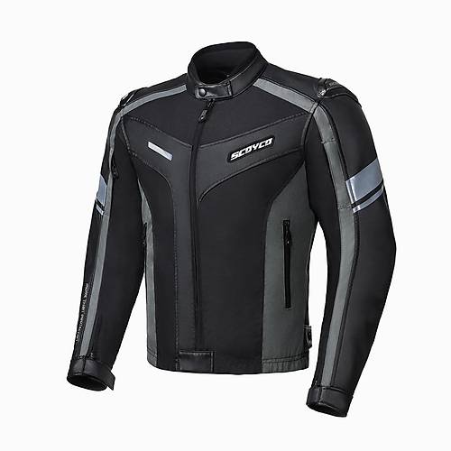 Scoyco Race Pro JK152W Gri 4 Mevsim Kad�n Motosiklet Montu