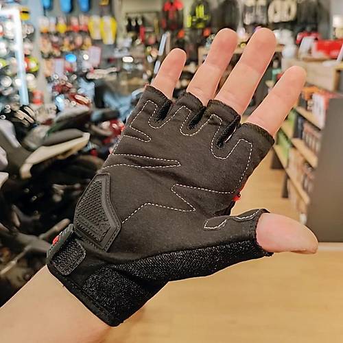 Scoyco Mc12-D Korumal Ksa Motosiklet Eldiveni Krmz