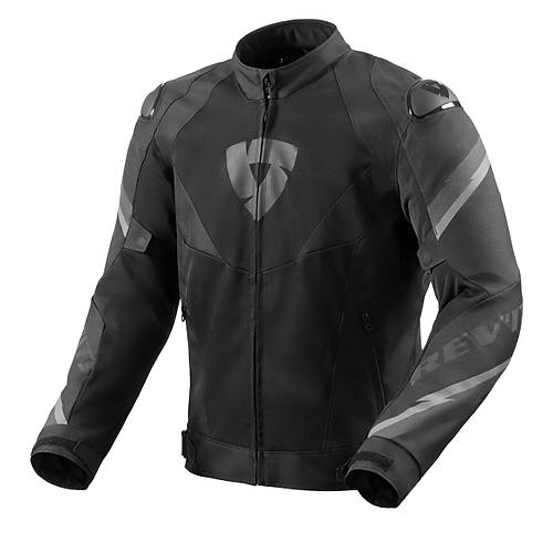 Revit Fortuna Air Siyah Yazlk Fileli Motosiklet Montu