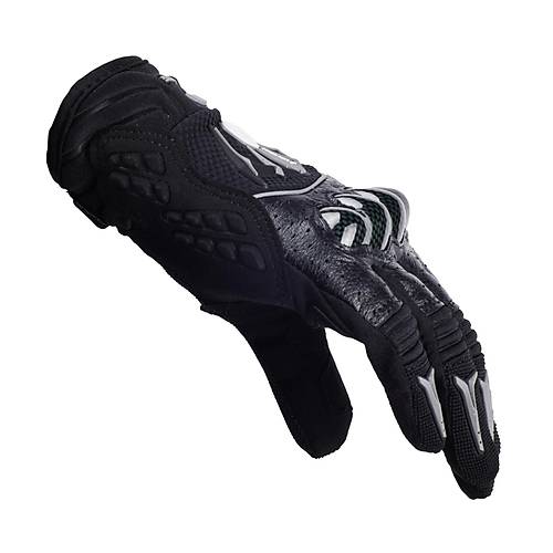 SCOYCO MX40-2 CARBON KORUMALI MOTOSKLET ELDVEN SYAH