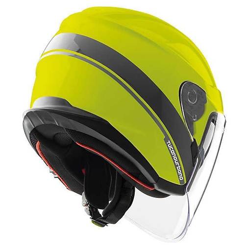 TUCANO URBANO EL MAX YARIM KASK NEON SARI GRAFK