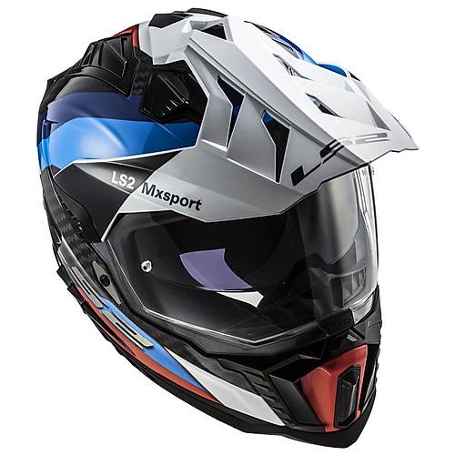LS2 EXPLORER C KARBON FRONTIER S�YAH-MAV� KASK