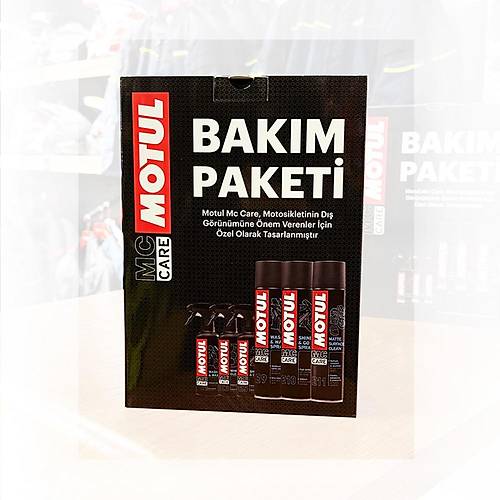 Motul Motosiklet Tezmizlik ve Bakm Seti