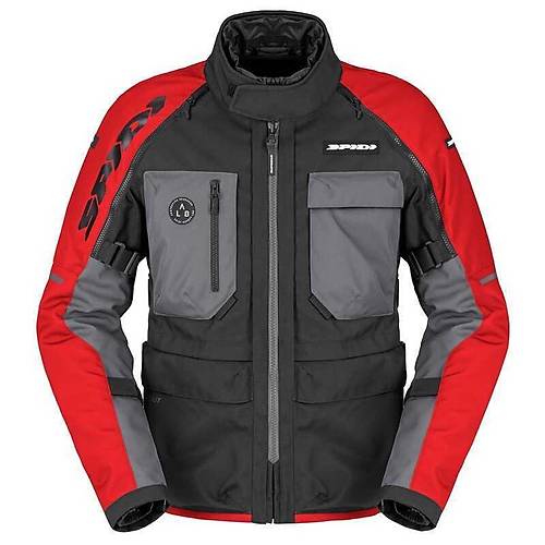 Spidi Crossmaster 2 H2Out Ceket Siyah K�rm�z�