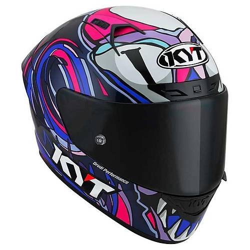 KYT NZ RACE KASK BASTIANINI