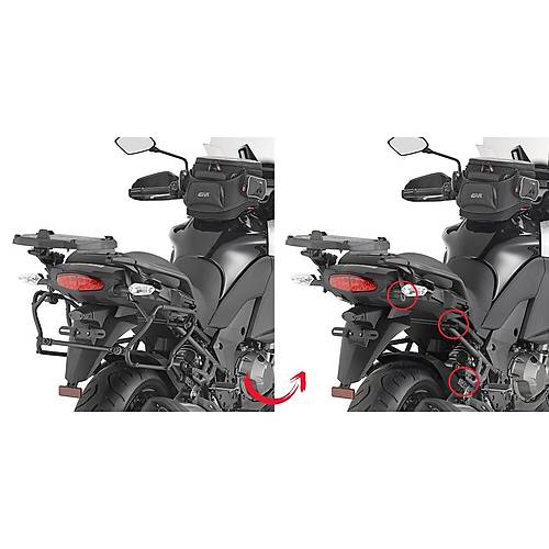 GIVI PLXR4113 KAWASAKI VERSYS 1000 (15-16) YAN �ANTA TA�IYICI