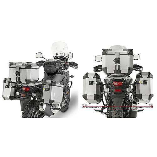 GIVI PL3112CAM SUZUKI DL 650 V-STROM (17-25) YAN �ANTA TA�IYICI