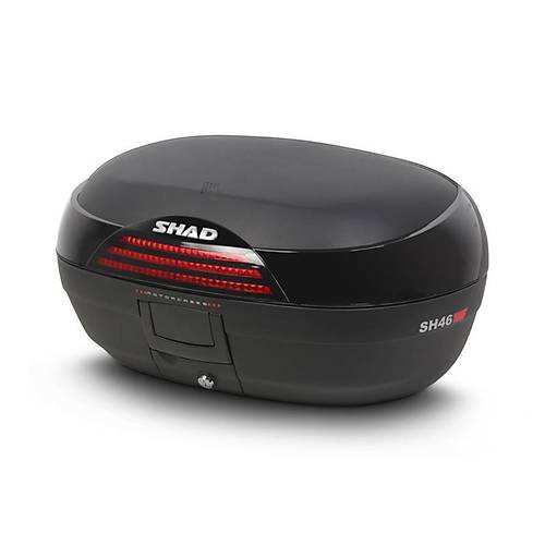 SHAD SH-46 MOTOSKLET ARKA ANTA BLACK RED