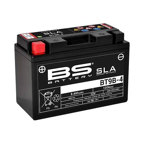 BS BATTERY BT9B-4 (SLA) MOTOSKLET AK