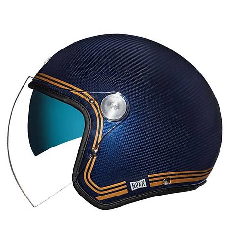 NEXX X.G20 LIGNAGE KARBON MAV�-SARI KASK
