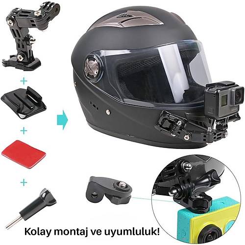 MTS XT91 KASK TELEFON VE AKSYON KAMERA TUTUCU