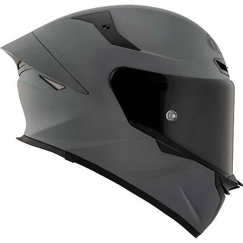 KYT TT-REVO KASK PLAIN MATT GRL GREY