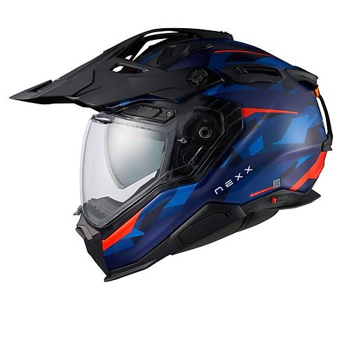 NEXX X.WED 3 TRAILMANIA MAT MAV�-KIRMIZI KASK