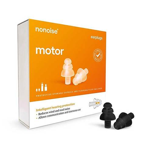 Nonoise Moto Kulak Tkac Siyah